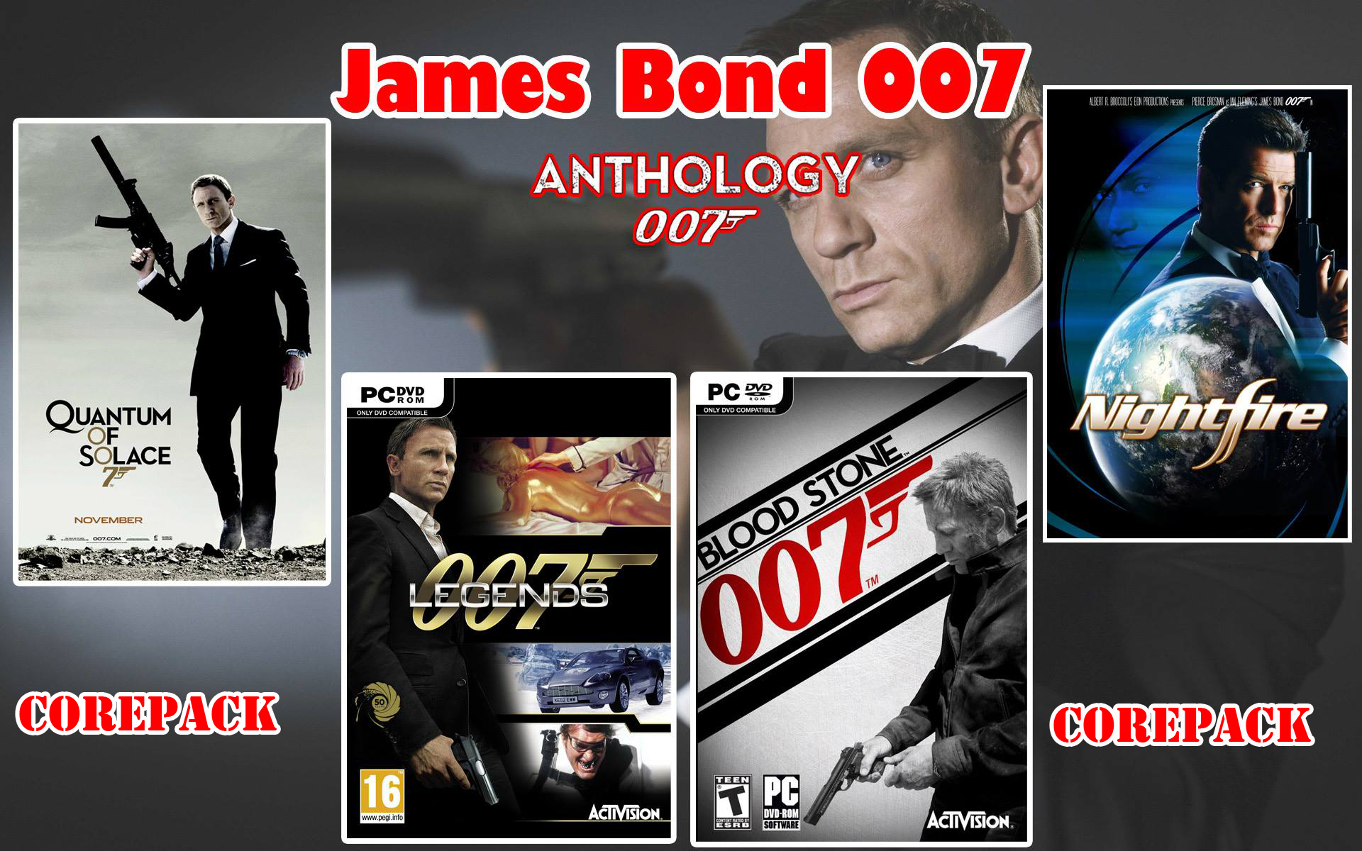 دانلود نسخه فشرده مجموعه بازی James Bond 007 برای PC